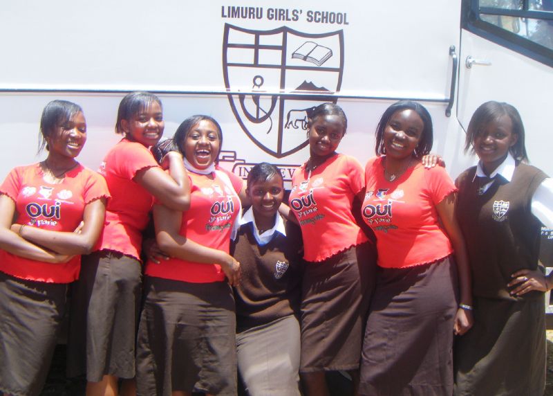 cappie girl school in kenyan
