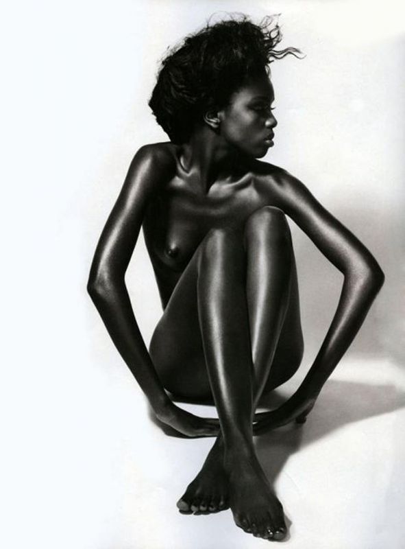 Dark Skin Black Girl Nude