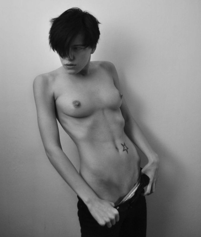 Nude androgynous What Does