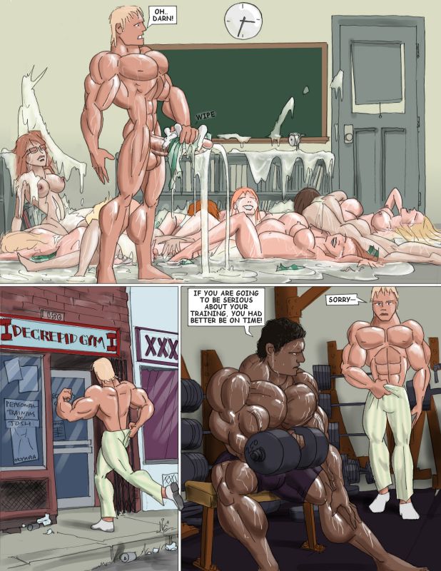 gay muscle butt comics