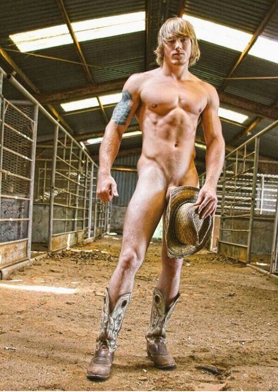 Male farmers naked Cowboys Nude. 
