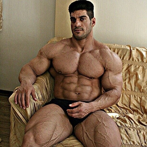 hot gay muscle man