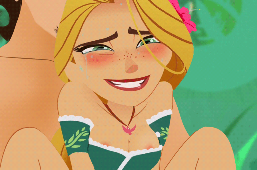 tangled rapunzel with short hair