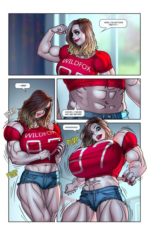 Female Muscle Growth Porn Comics