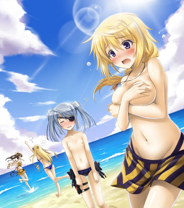 infinite stratos laura without eye patch