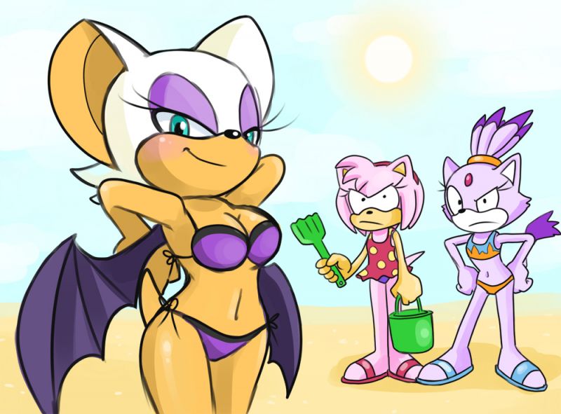 rouge the bat conjoined