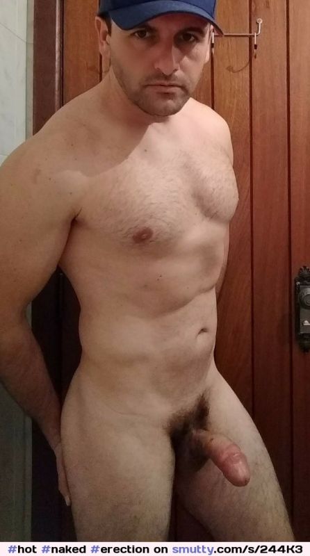naked man with boner