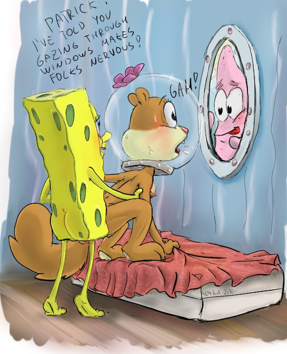 spongebob sandy cheeks cartoon