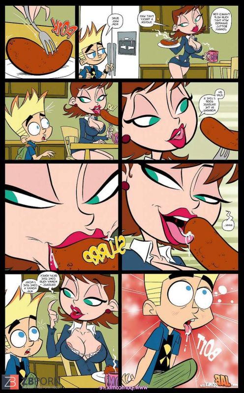 johnny test characters hot