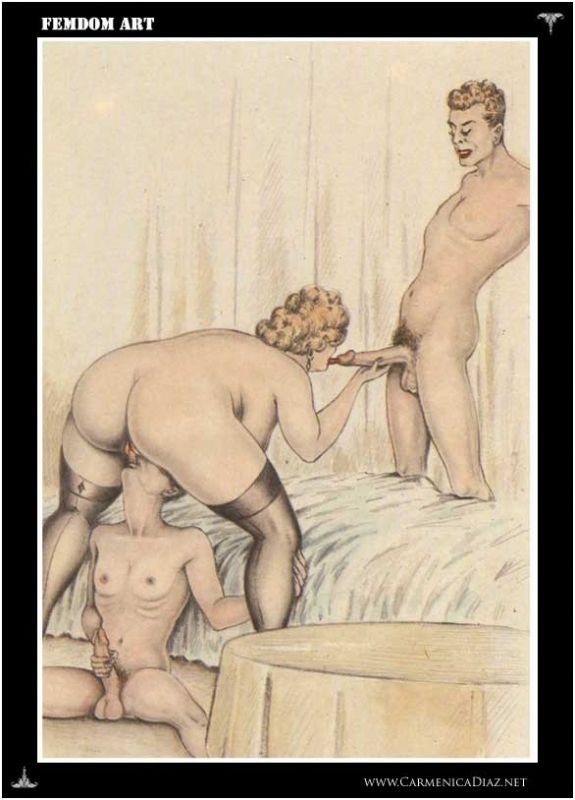 nude femdom art