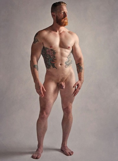 just hairy naked men