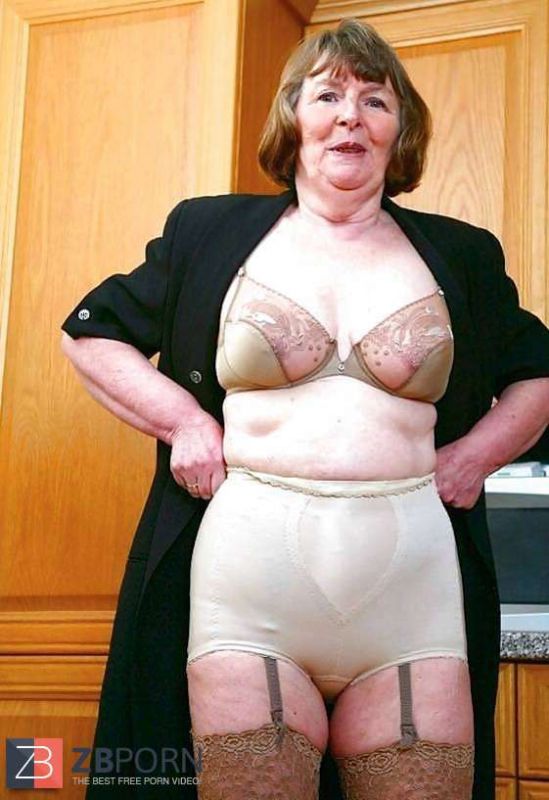mature woman stockings lingerie