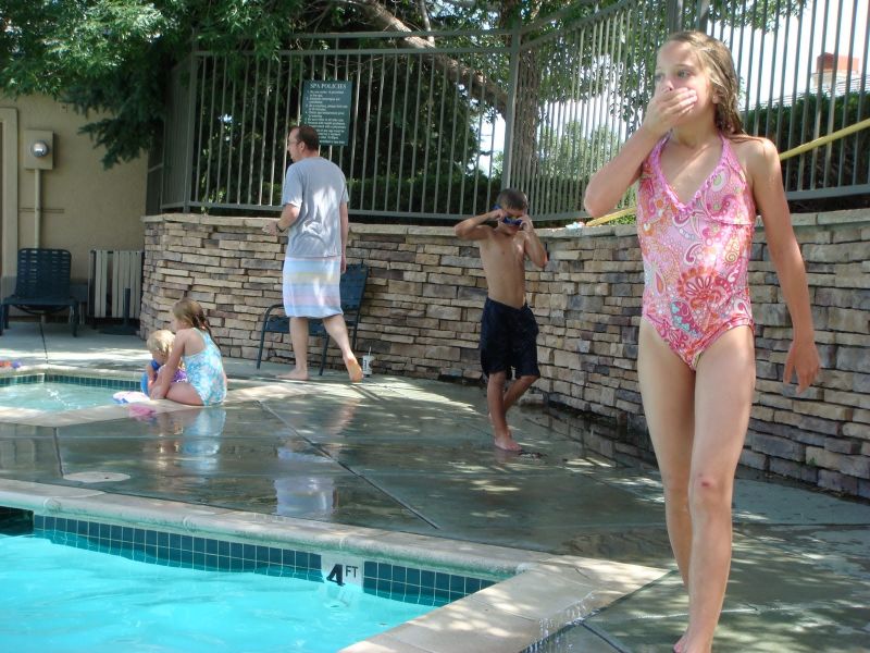 Girls Pool Party Oops Cumception