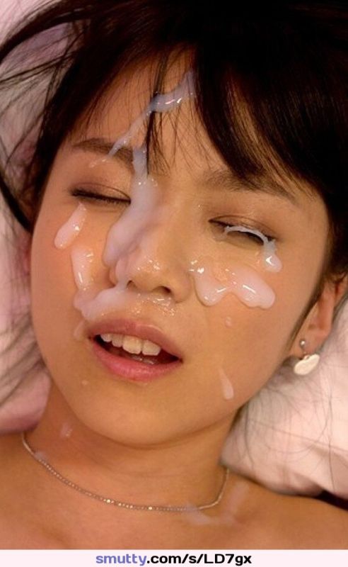 group cum on her face