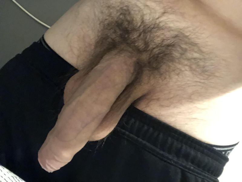 uncut cock soft to hard