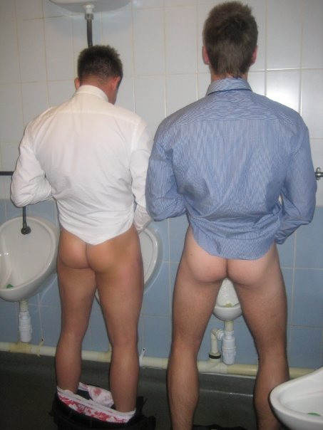 urinating together