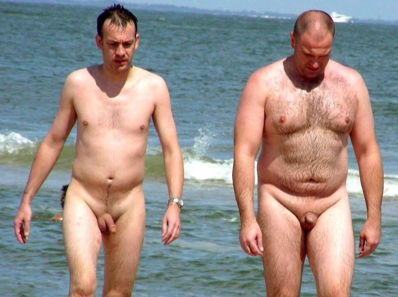 shaved cock on nude beach