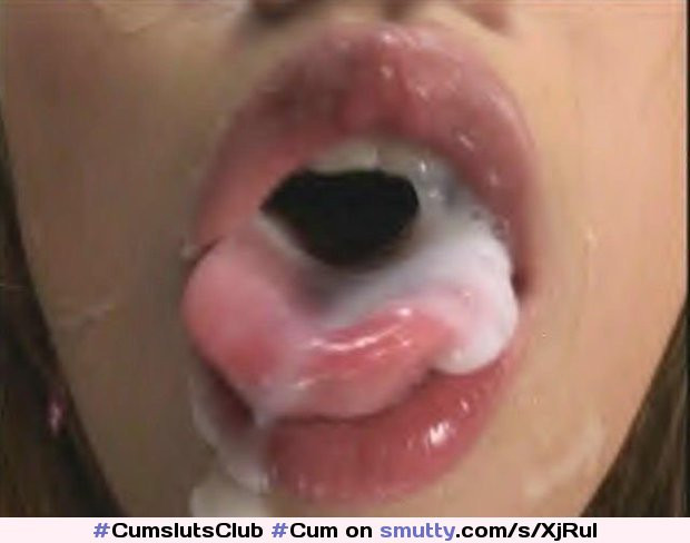 cum on tongue and swallow