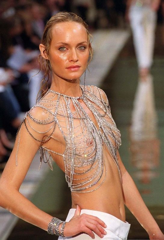 hot fashion show runway model
