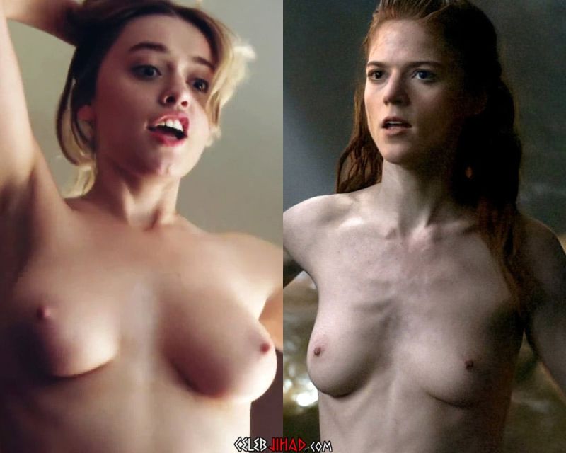 delicious in rose leslie bikini