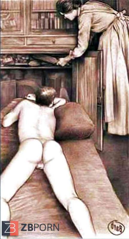spanking art pictures
