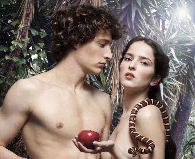 adam and eve walking with god