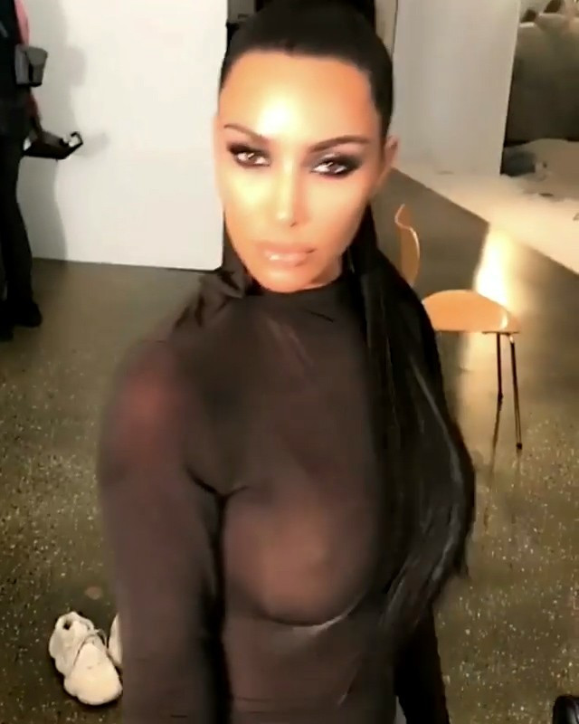 kim kardashian love magazine shoot