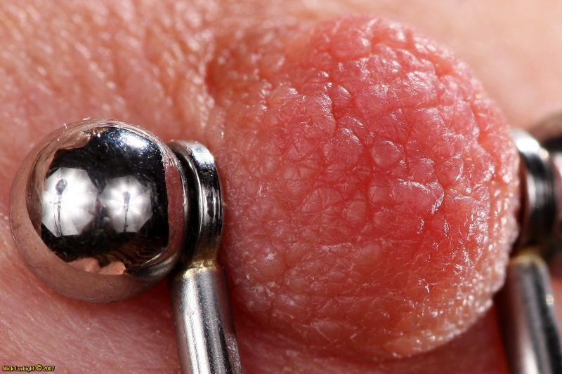 cleavage nipple close up