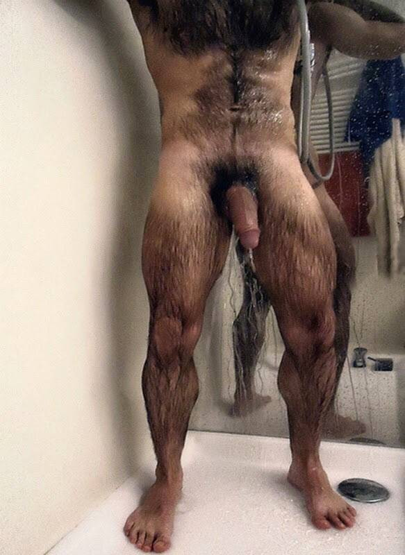 huge cock in shower