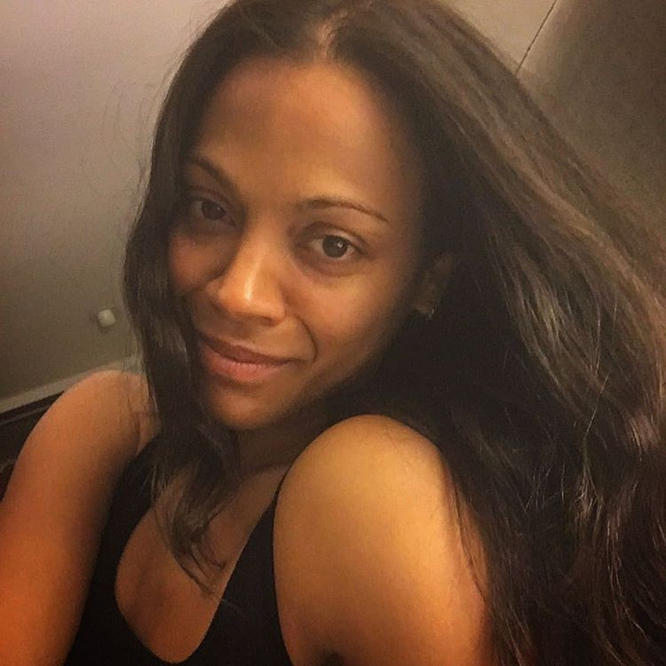 zoe saldana bathing suit