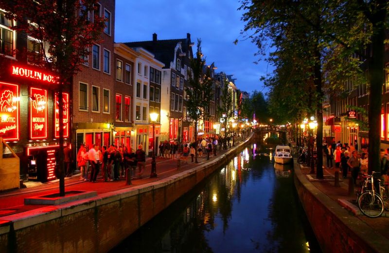 amsterdam red light district new complex