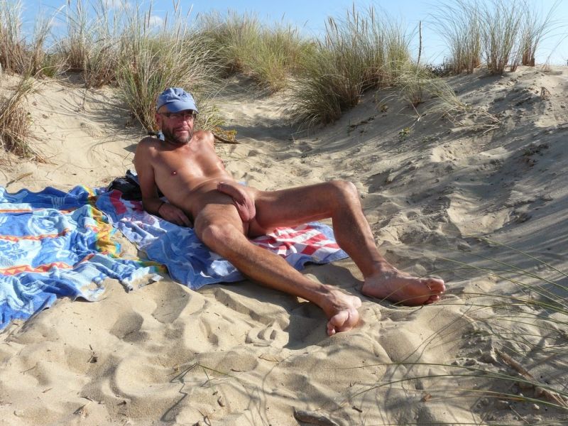 big cock outdoors