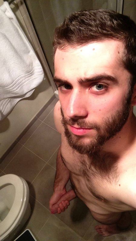 hairy gay men selfies