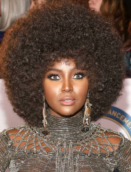 la negra hair