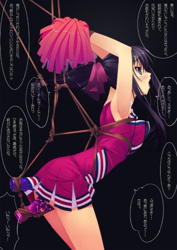 anime girl belly buttons dance