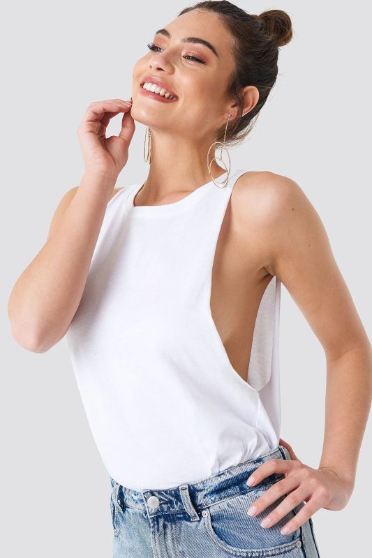 loose women tanks tops open sides