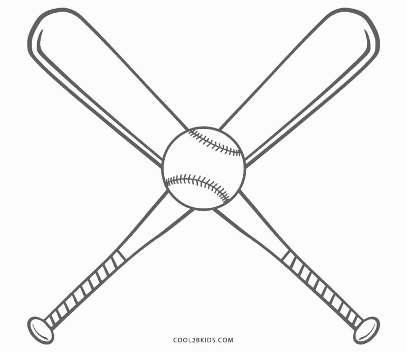 baseball bat vector