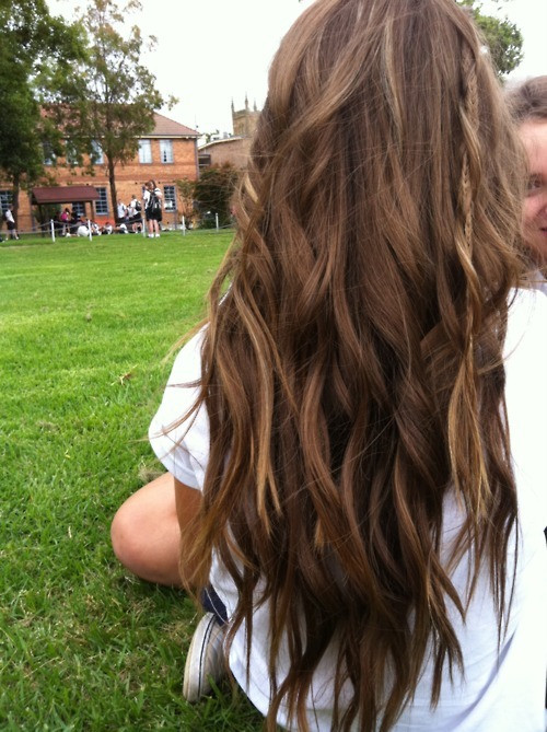 long hair ponytail