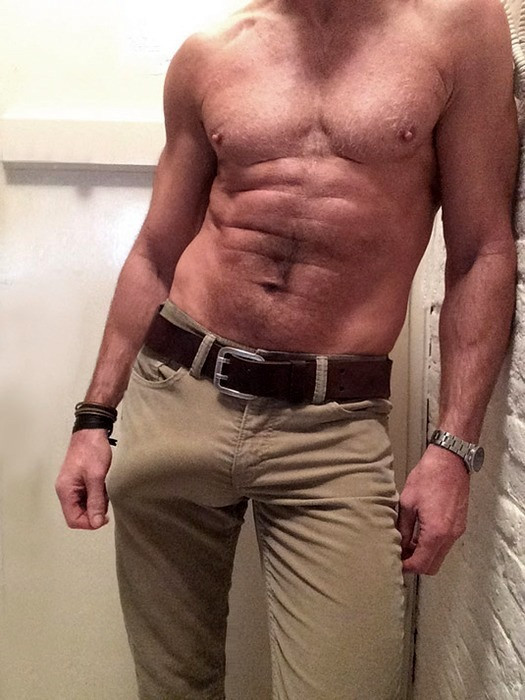 men in compression