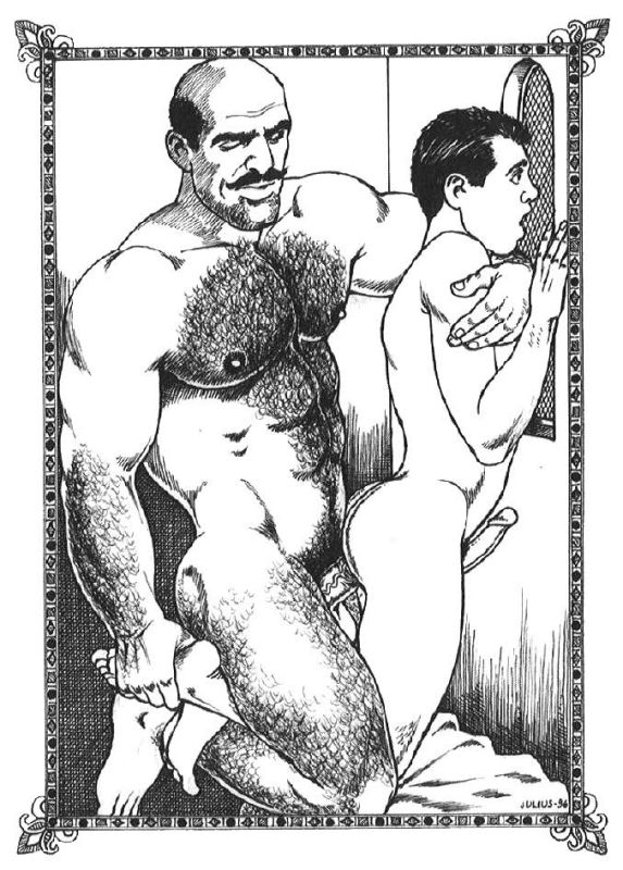 nude horny gay men