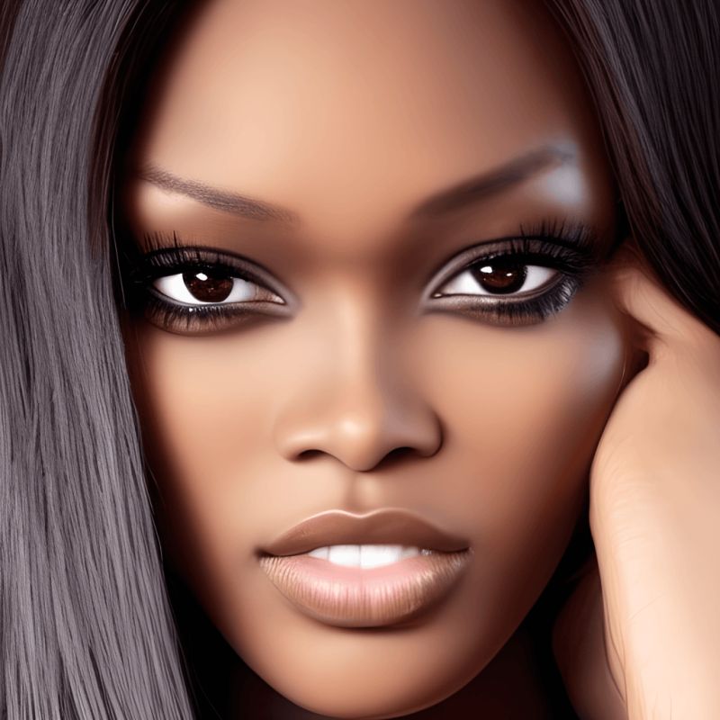 tattoos on dark brown skin