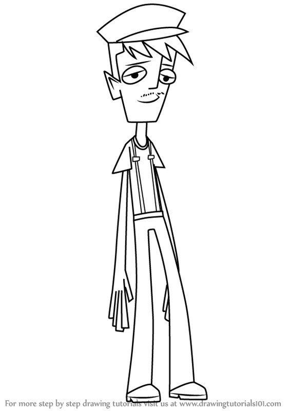 randy david drawing in english
