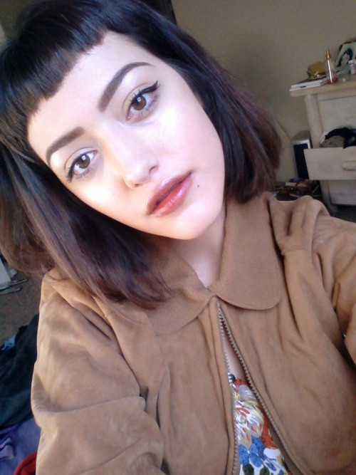 long hairstyles with bangs straight hair