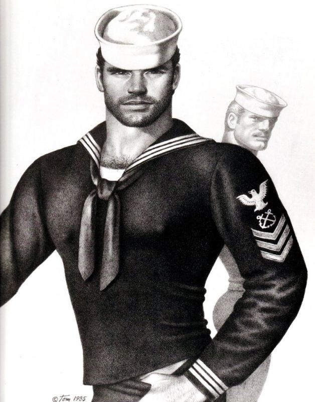 tom finland drawings series
