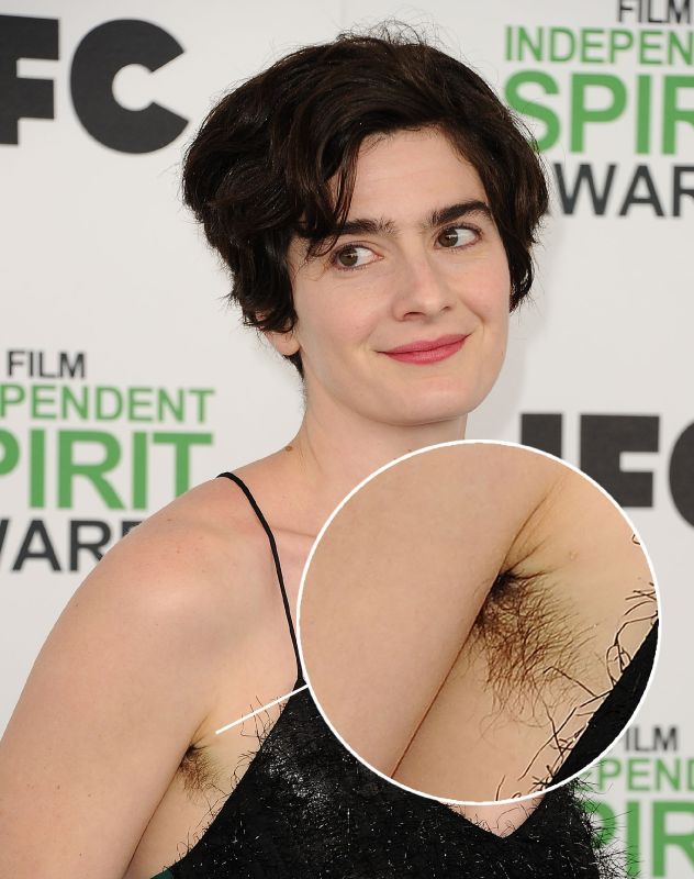 famous people with armpit hair