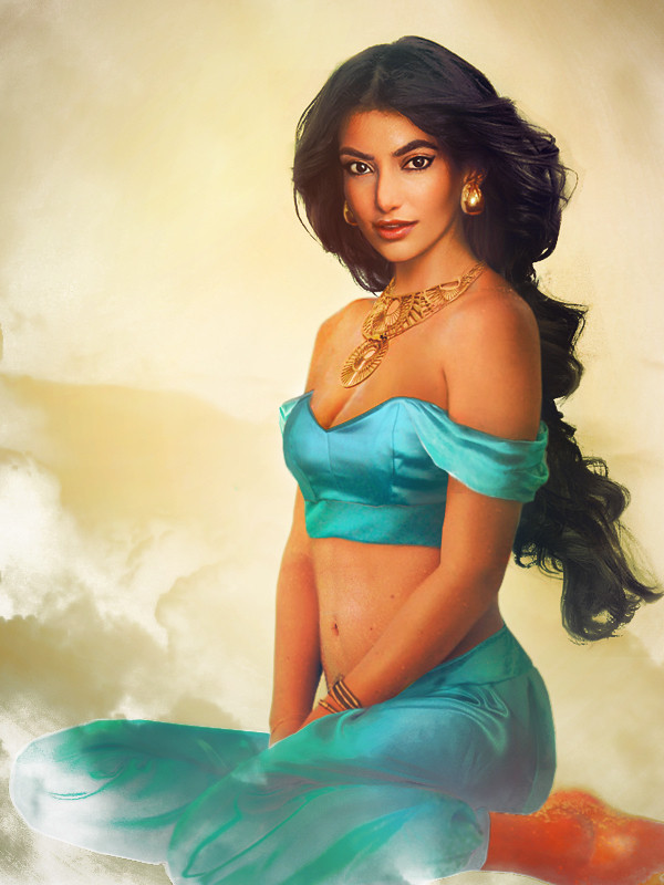 real disney princess body