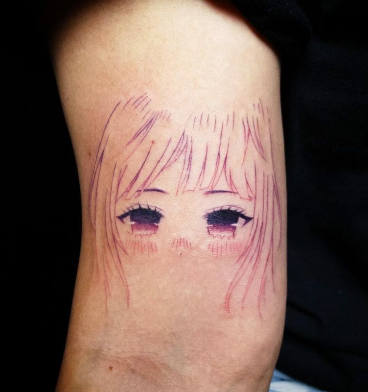 leaky eyes tattoo