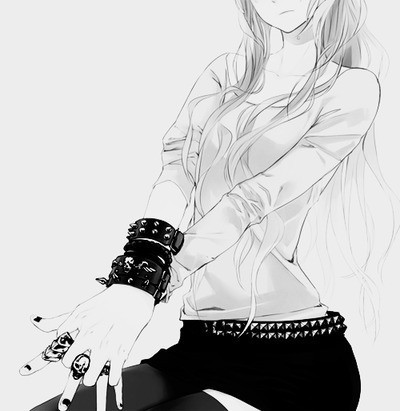 beautiful anime /manga girl