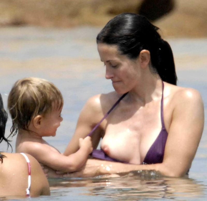 courteney cox muscles