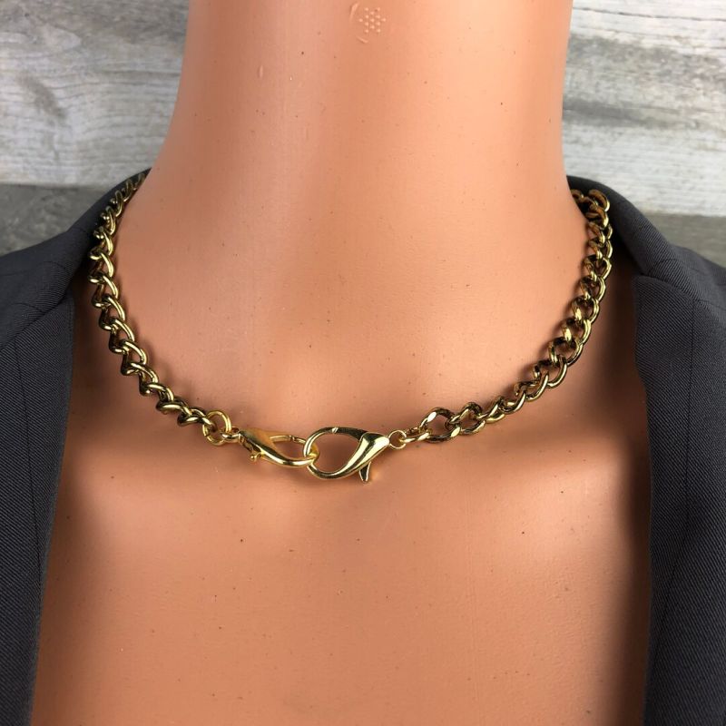 stainless steel collars for women